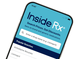  Pantalla de inicio de la aplicación móvil Inside Rx