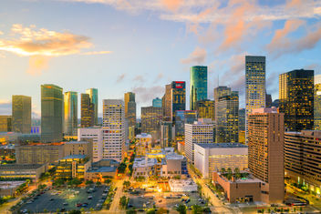 Downtown Houston Texas Skyline