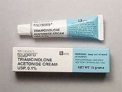 This is a white Cream imprinted with nothing on the front, nothing on the back, and is manufactured by FOUGERA/SANDOZ.