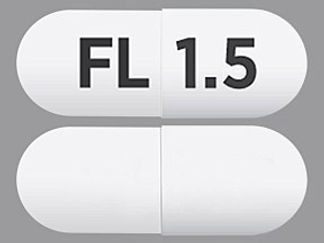 This is a Capsule imprinted with FL on the front, 1.5 on the back.