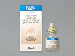This is a colorless Drops imprinted with nothing on the front, nothing on the back, and is manufactured by BAUSCH & LOMB I.