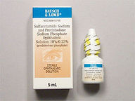 Sulfacetamide W/Prednisolone 10 %-0.23% (package of 5.0) Drops