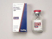 Bleomycin Sulfate: This is a Vial imprinted with nothing on the front, nothing on the back.