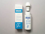 Drysol: This is a Solution Non-oral imprinted with nothing on the front, nothing on the back.