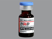 Infed: This is a Vial imprinted with nothing on the front, nothing on the back.