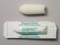 Compro 25 Mg Suppository Rectal