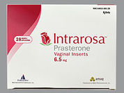 Intrarosa: This is a Insert imprinted with nothing on the front, nothing on the back.
