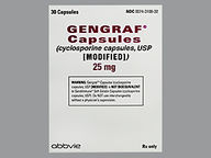 Gengraf 25 Mg Capsule