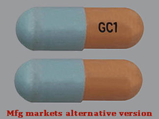 This is a Capsule imprinted with GC1 on the front, nothing on the back.