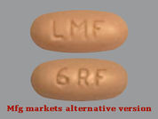 Cerefolin Nac: Esto es un Tableta imprimido con LMF en la parte delantera, 6RF en la parte posterior, y es fabricado por None.