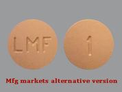 Foltx: Esto es un Tableta imprimido con LMF en la parte delantera, 1 en la parte posterior, y es fabricado por None.