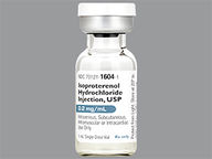 Isoproterenol Hcl 0.2Mg/Ml (package of 1.0 ml(s)) Vial