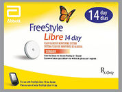 Freestyle Libre Sensor: This is a Kit imprinted with nothing on the front, nothing on the back.