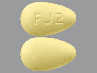 This is a Tablet imprinted with FJ2 on the front, nothing on the back.