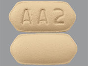 Prasugrel Hcl: This is a Tablet imprinted with AA2 on the front, nothing on the back.
