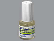 Ciclopirox: This is a Solution Non-oral imprinted with nothing on the front, nothing on the back.