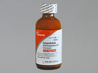 Griseofulvin 118.0 final dose form(s) of 125 Mg/5Ml Suspension Oral