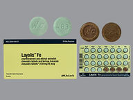 Layolis Fe 0.8-25(24) Tablet Chewable