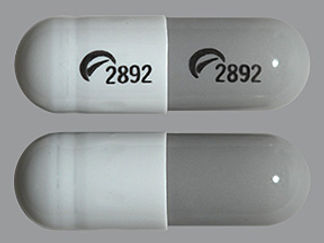 This is a Capsule Dr imprinted with logo and 2892 on the front, logo and 2892 on the back.