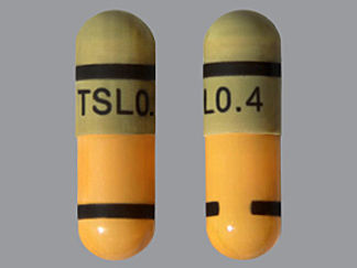 This is a Capsule imprinted with TSL 0.4 on the front, nothing on the back.