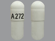 Trientine Hcl: This is a Capsule imprinted with A272 on the front, nothing on the back.