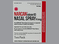 Narcan 4 Mg Spray Non-aerosol