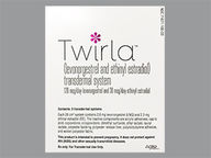 Twirla 120-30/24H Patch Transdermal Weekly