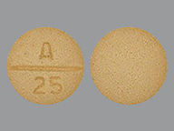 Tableta de 25 Mg de Carbidopa