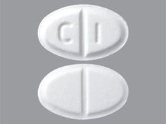 This is a Tablet imprinted with C 1 on the front, nothing on the back.