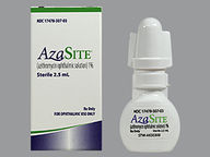 Gotas de 1 % (package of 2.5) de Azasite