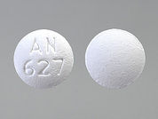 Tramadol Hcl: This is a Tablet imprinted with AN  627 on the front, nothing on the back.