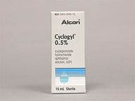 Cyclogyl 0.5 % (package of 15.0) Drops