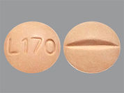 Candesartan Cilexetil: This is a Tablet imprinted with L170 on the front, nothing on the back.