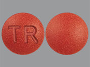 Tranylcypromine Sulfate: Esto es un Tableta imprimido con TR en la parte delantera, nada en la parte posterior, y es fabricado por None.