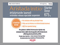 Aristada Initio 675Mg/2.4 (package of 2.4 ml(s)) Suspension Er Syringe