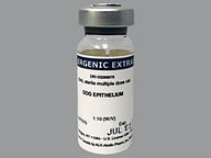Vial de 10.0 ml(s) of 1:10 de Dog Epithelium Extract