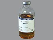 White Oak Extract: This is a Vial imprinted with nothing on the front, nothing on the back.