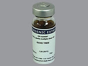 Olive Tree: This is a Vial imprinted with nothing on the front, nothing on the back.