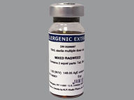 Vial de 10.0 ml(s) of 1:20 de Mixed Ragweed Extract