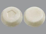Odactra: This is a Tablet Sublingual imprinted with logo on the front, nothing on the back.