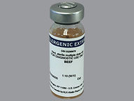 Vial de 10.0 ml(s) of 1:10 de Beef