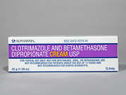 Clotrimazole-Betamethasone: This is a white Cream imprinted with nothing on the front, nothing on the back, and is manufactured by ACTAVIS/TEVA.