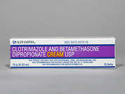 Clotrimazole-Betamethasone: This is a white Cream imprinted with nothing on the front, nothing on the back, and is manufactured by ACTAVIS/TEVA.