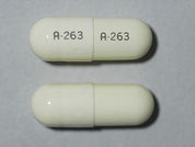 Isradipine: Esto es un Cápsula imprimido con A-263 en la parte delantera, A-263 en la parte posterior, y es fabricado por None.