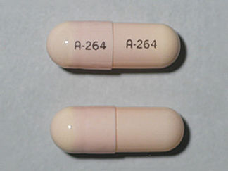This is a Capsule imprinted with A-264 on the front, A-264 on the back.