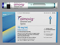 Aimovig Autoinjector 70Mg/Ml (package of 1.0 ml(s)) Auto-injector