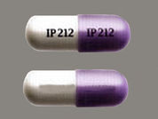 Phenytoin Sodium: This is a Capsule imprinted with IP 212 on the front, IP 212 on the back.