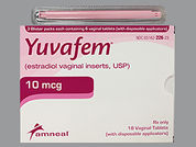 Yuvafem: This is a Tablet imprinted with 276 on the front, AN on the back.