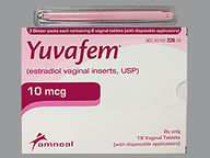 Tableta de 10 Mcg de Yuvafem