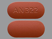 Niacin Er: This is a Tablet Er 24 Hr imprinted with AN 322 on the front, nothing on the back.